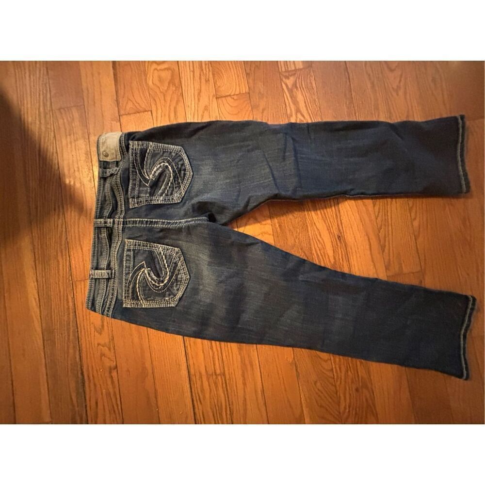 Silver Capri Jeans - Picture 4 of 4